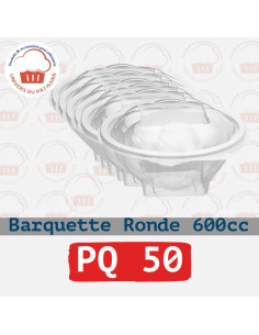 PQ50 600CC BARQUETTE ROND...