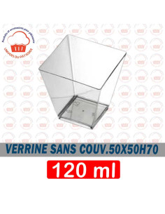 50X50H70 SANS.COUV VERRINE...