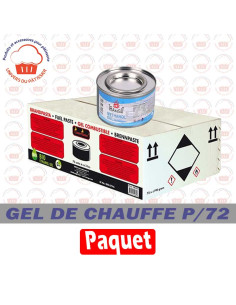 CT72 GEL DE CHAUFFE - CARTON