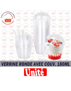 180ML VERRINE AV.COUV ET...