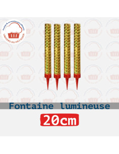 PQ6 25CM FONTAINE LUMINEUSE...