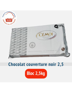 2.5KG COUVERTURE NOIR CEMOI