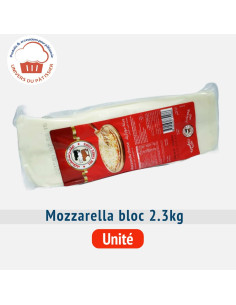 Fromage mozzarella-Bloc 2,3Kg