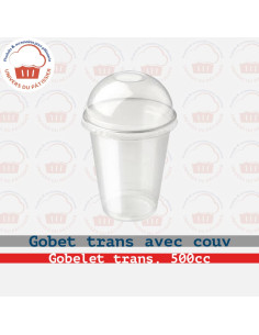 500CC GOBELET TRANSPARENT...