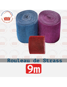 9M RUBAN STRASS ROULEAU 9...